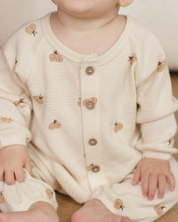 Pumpkins Waffle Jumpsuit