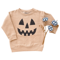 Pumpkin Smiley Pullover