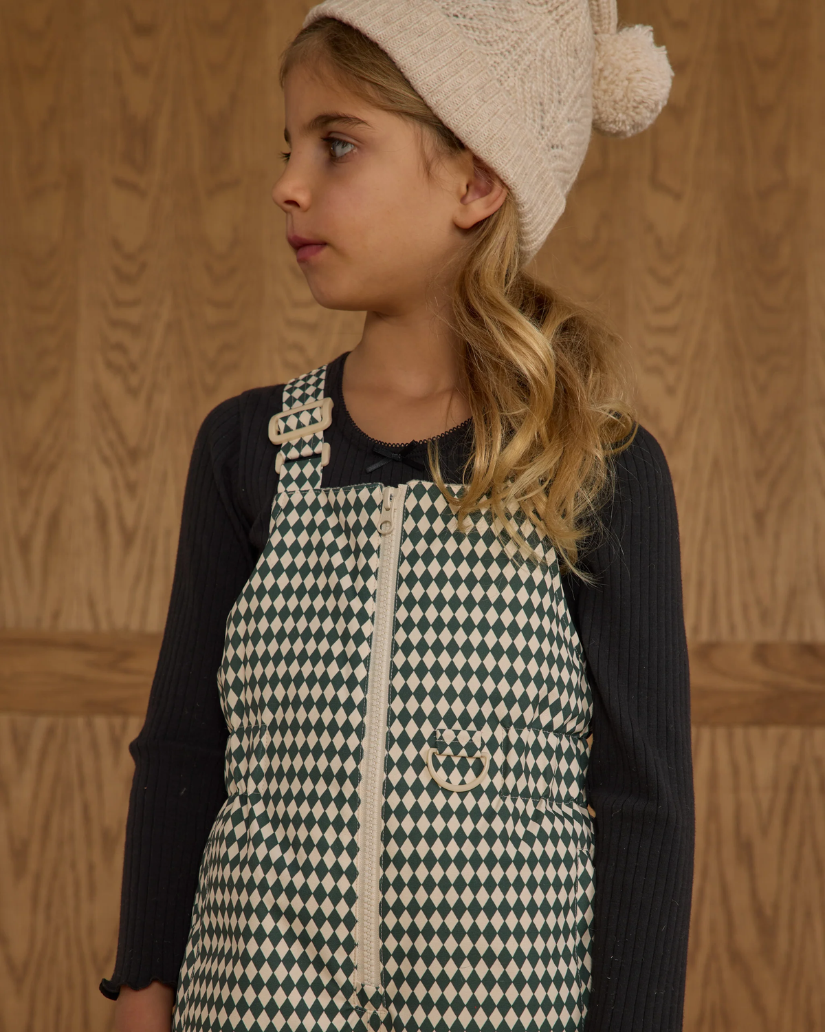 Black Ribbed Long Sleeve Tee