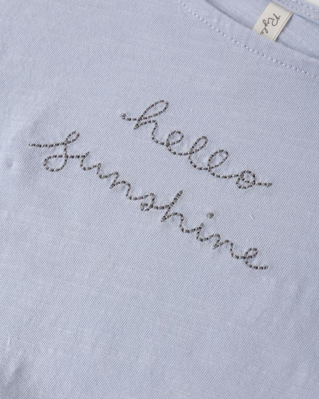 Hello Sunshine Cropped Cinched Tee
