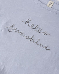 Hello Sunshine Cropped Cinched Tee