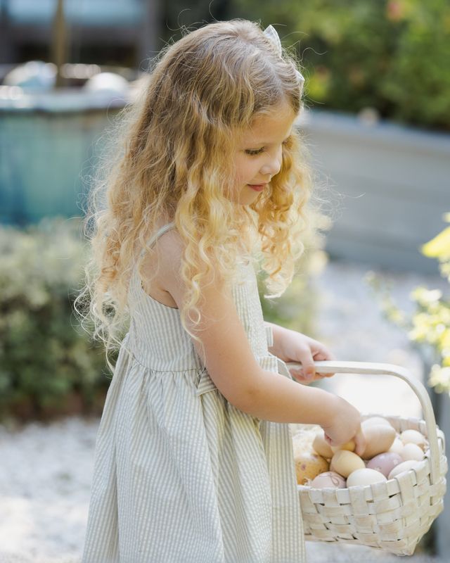 Sky Stripe Betsy Dress