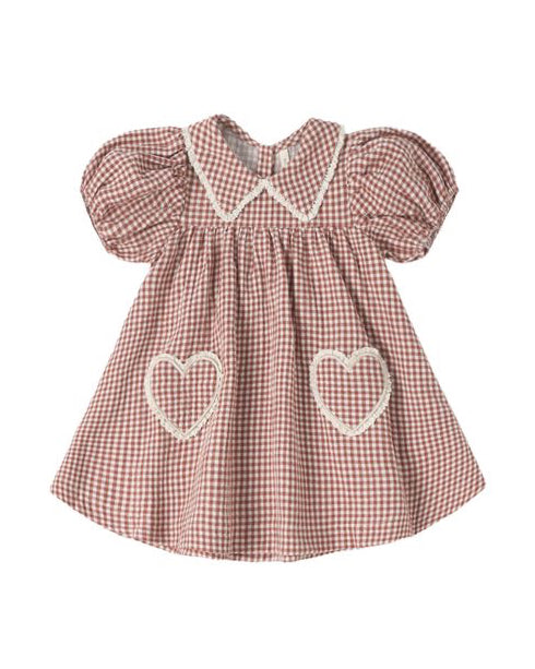 Red Gingham Coraline Dress