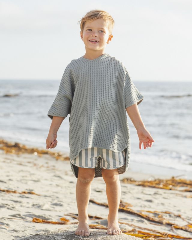 Sea Green Beach Poncho
