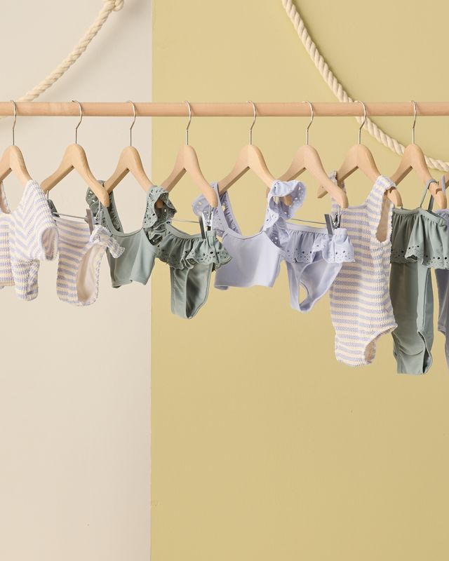 Periwinkle Stripe Moxie One-Piece