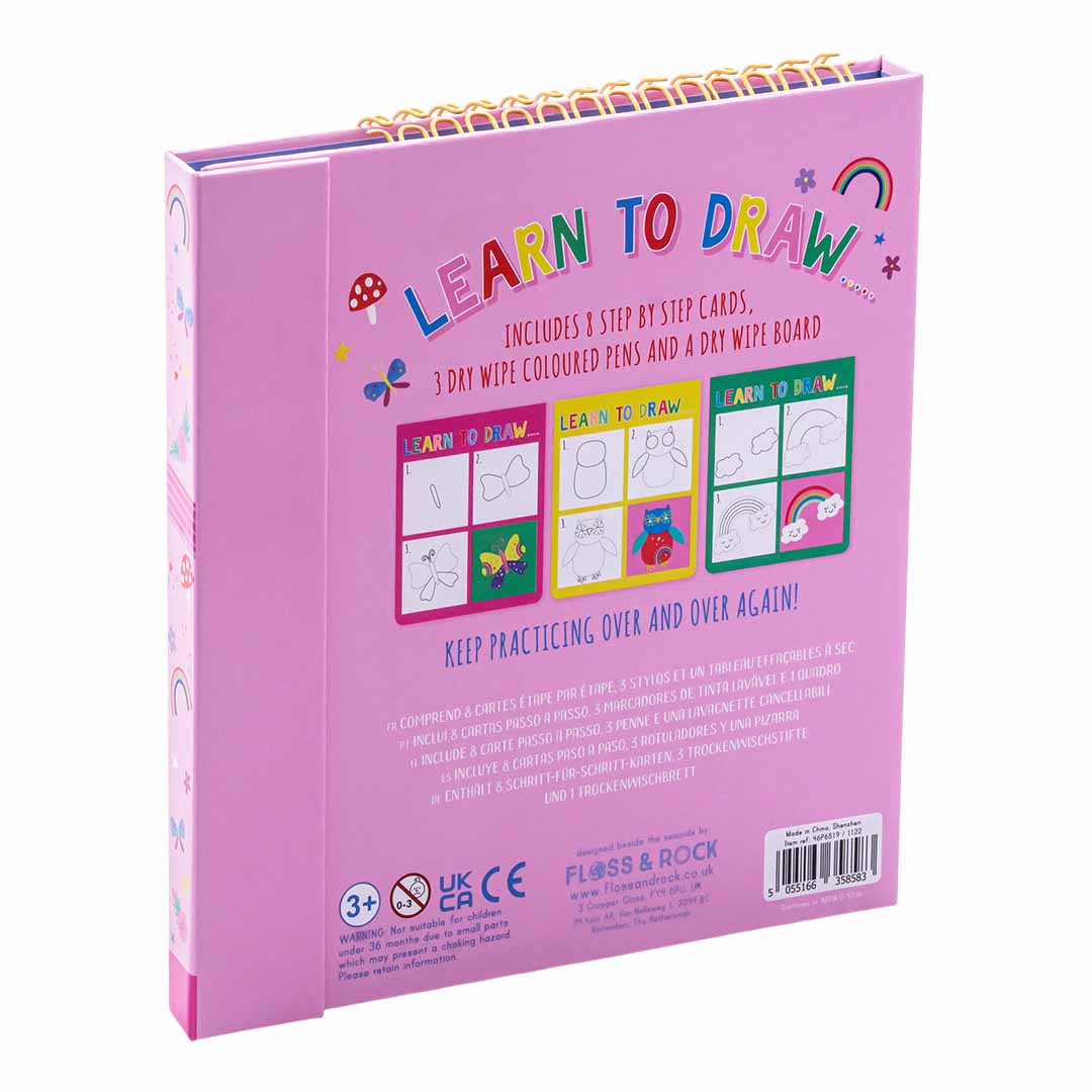 Rainbow Fairy Learn to Draw Art Set