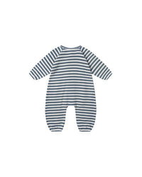 Ocean Stripe Waffle Jumpsuit