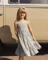 Green Gingham Taylor Dress