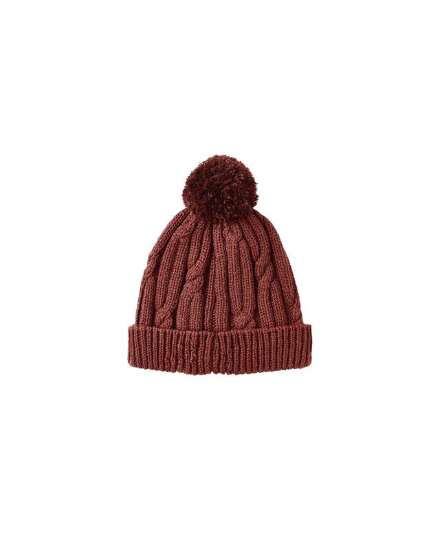 Burgundy Knit Beanie