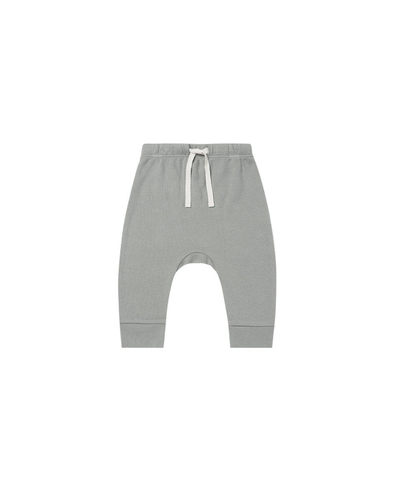 Dusty Blue Drawstring Pant