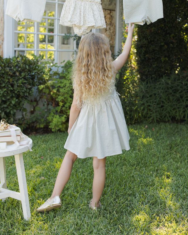 Sky Stripe Betsy Dress