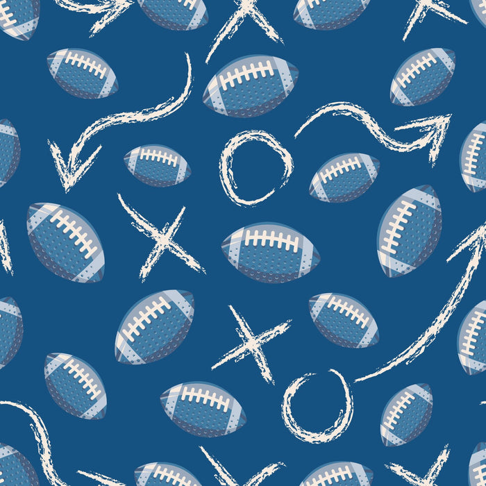 Football Bamboo Pajama Set