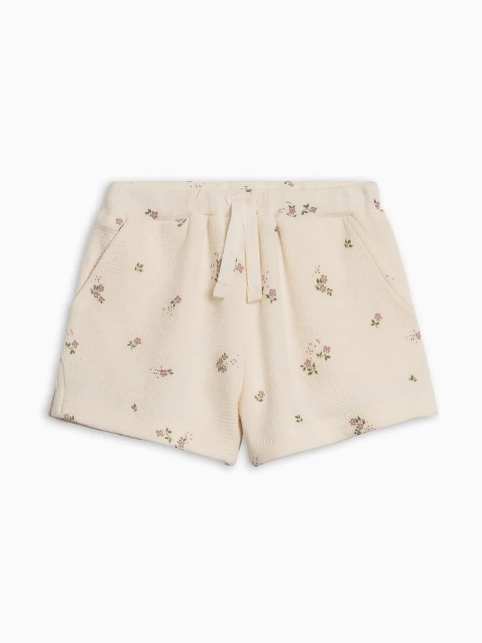 Sylva Floral Waffle Shorts