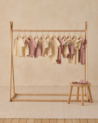 Mauve Waffle Daisy Dress