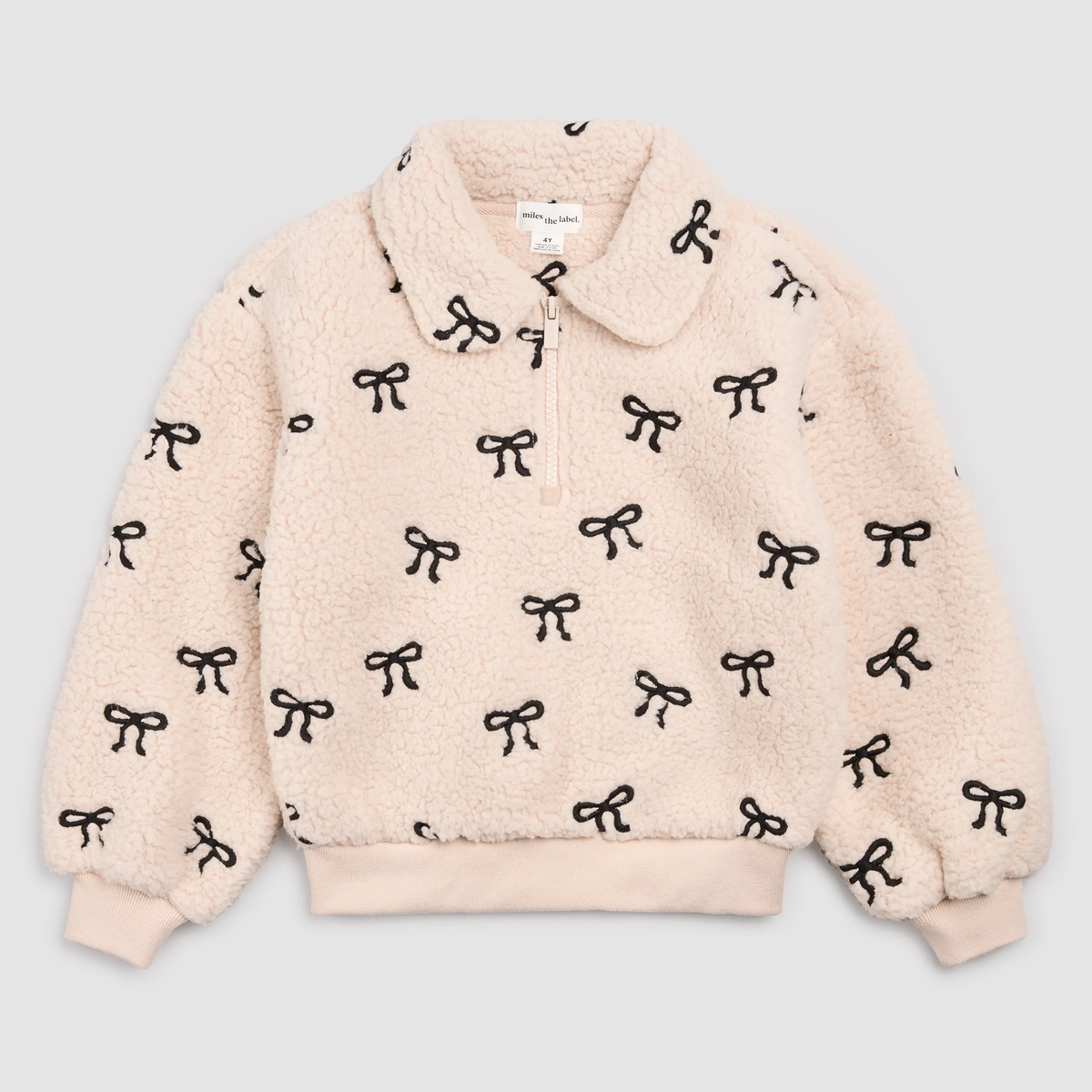 Bows Sherpa Pullover