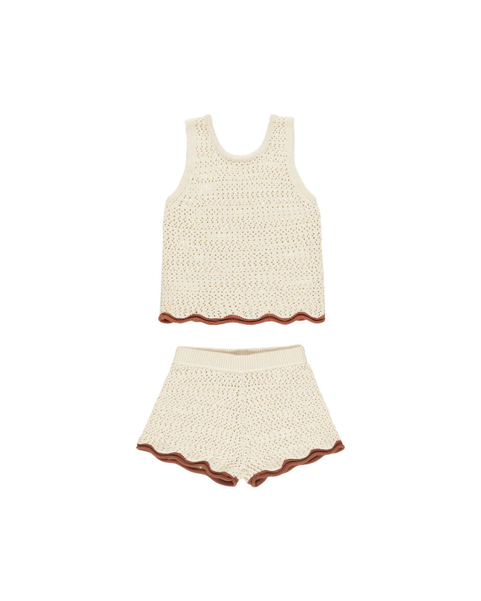 Crochet Tank Set