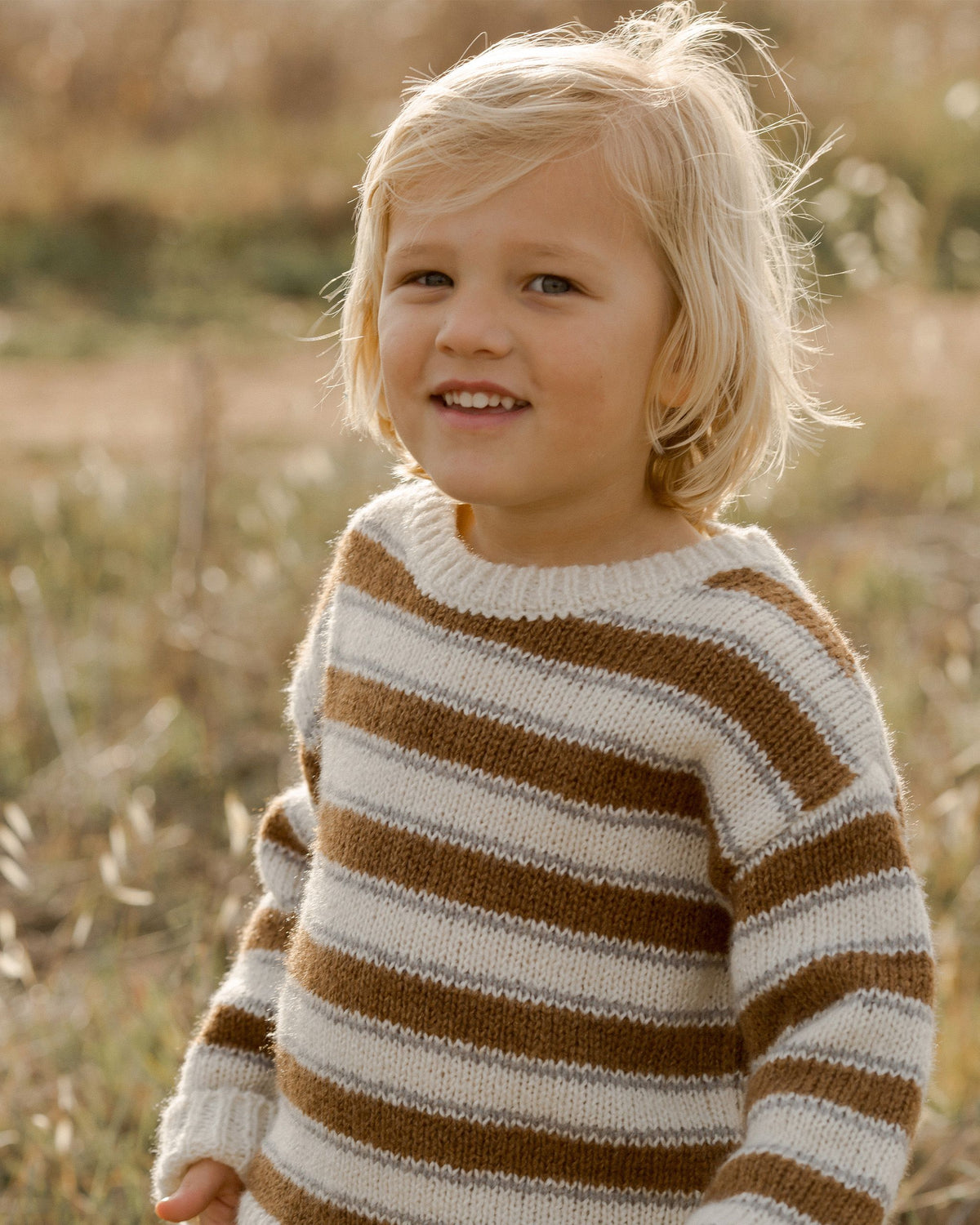 Saddle Stripe Aspen Sweater