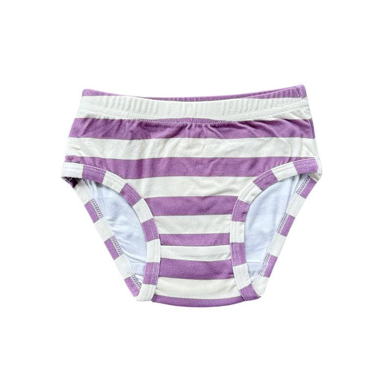 Orchid Stripe Bamboo Underwear