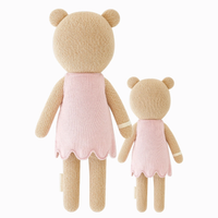 Bella the Honey Bear Knitted Doll
