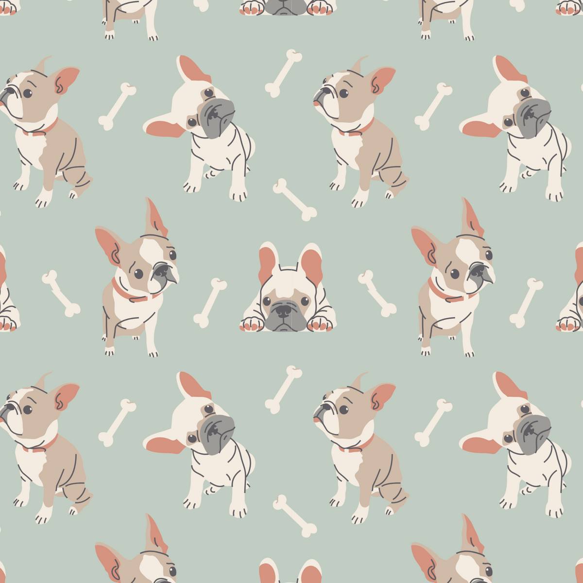 Frenchie Fun Summer Pajama Set