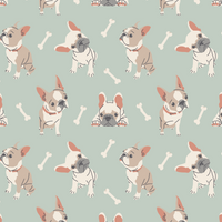 Frenchie Fun Summer Pajama Set
