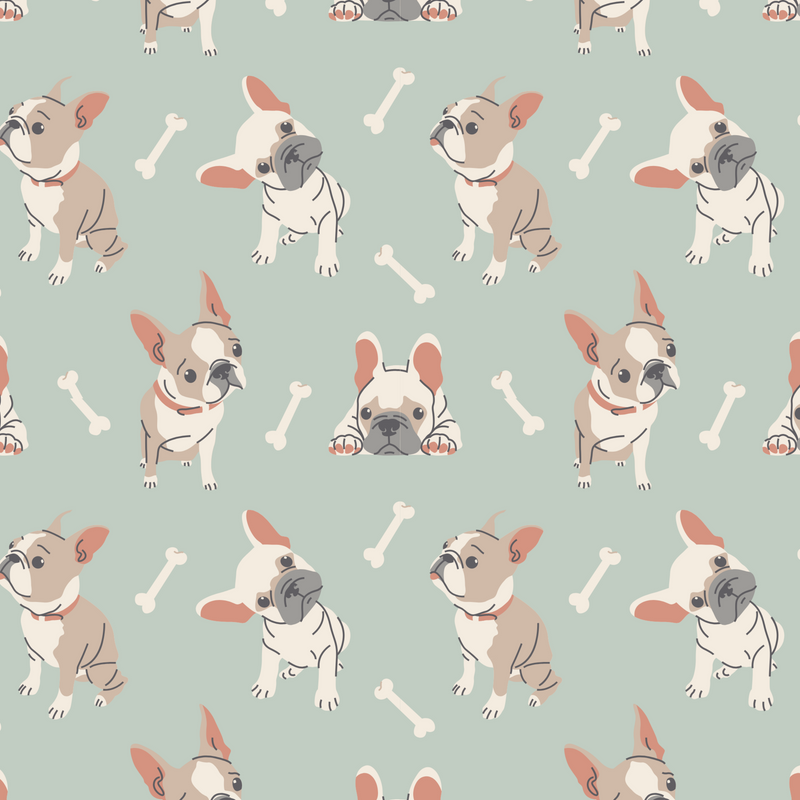 Frenchie Fun Summer Pajama Set