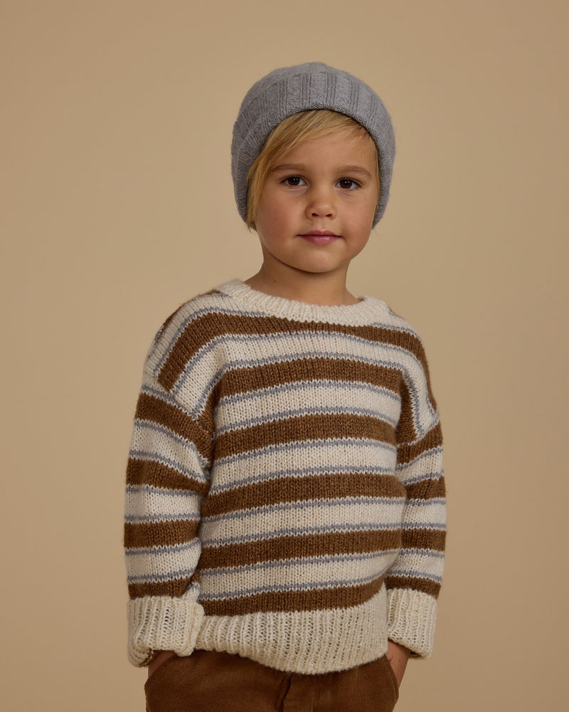 Saddle Stripe Aspen Sweater