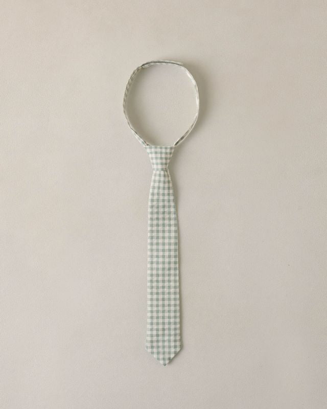 Eucalyptus Check Skinny Tie