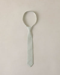 Eucalyptus Check Skinny Tie