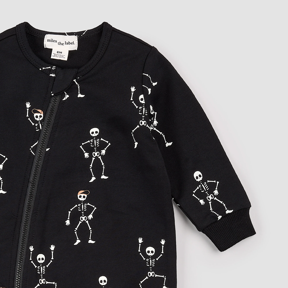 Dancing Glow Skeletons Romper