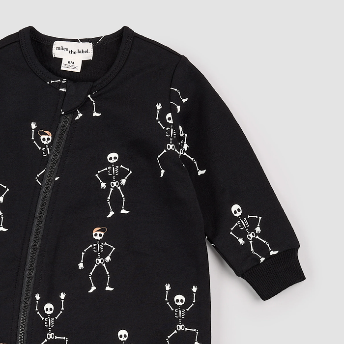 Dancing Glow Skeletons Romper