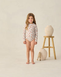 Americana Floral Maryn Rashguard Set