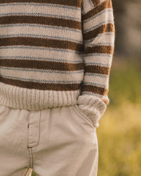 Saddle Stripe Aspen Sweater