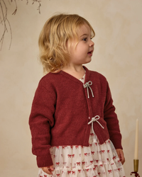 Ruby Bow Cardigan