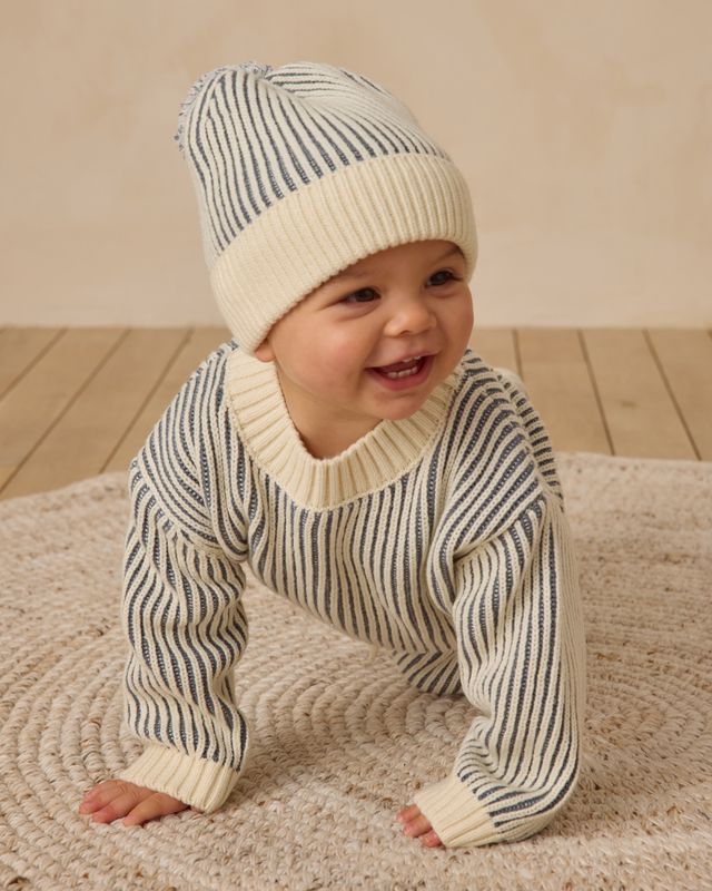 Ocean Relaxed Knit Sweater