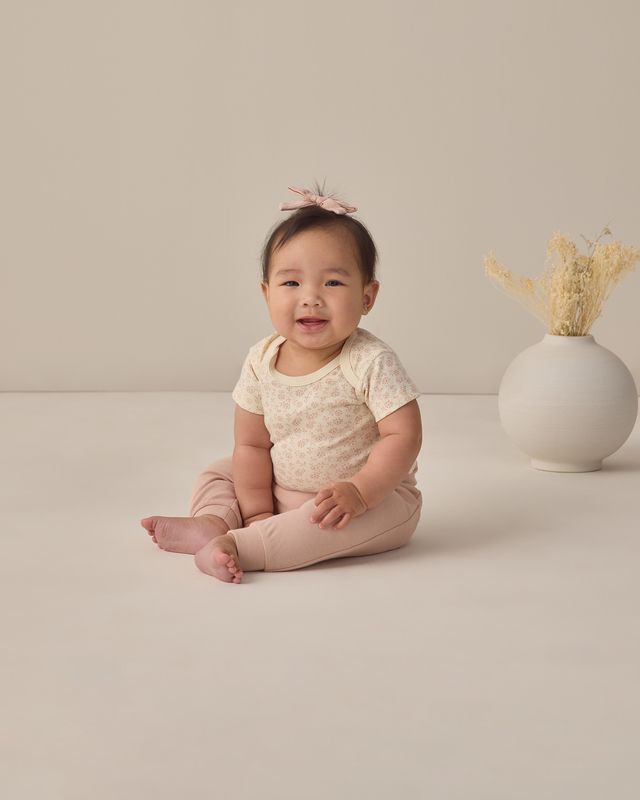 Ditsy + Blush Bodysuit 2pk