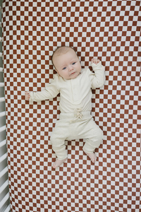 Cream Bamboo Snap Bodysuit