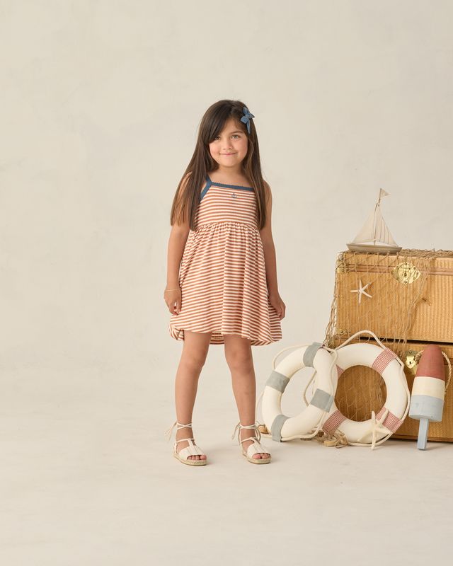 Poppy Stripe Lea Dress