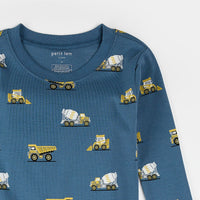 Construction Truck Pajama Set