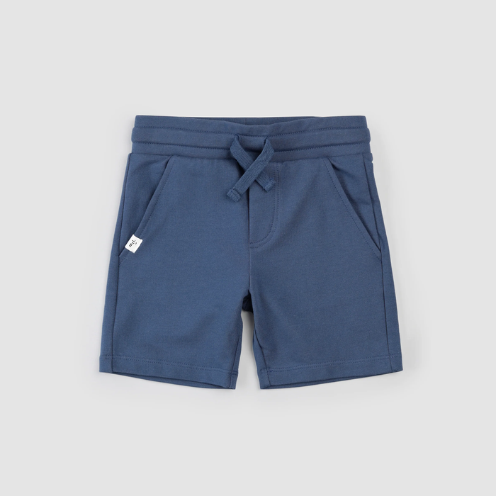 Vintage Blue Knit Shorts