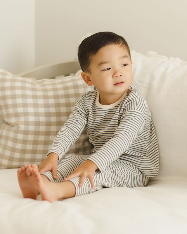 Ocean Stripe Drawstring Pant