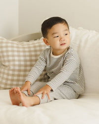 Ocean Stripe Drawstring Pant