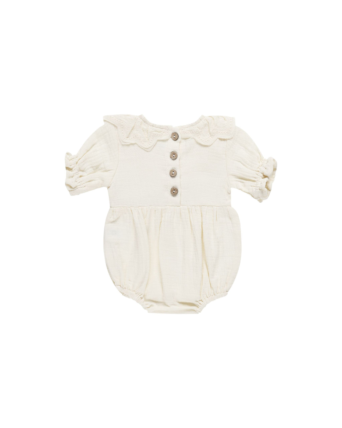 Ivory Collared Romper