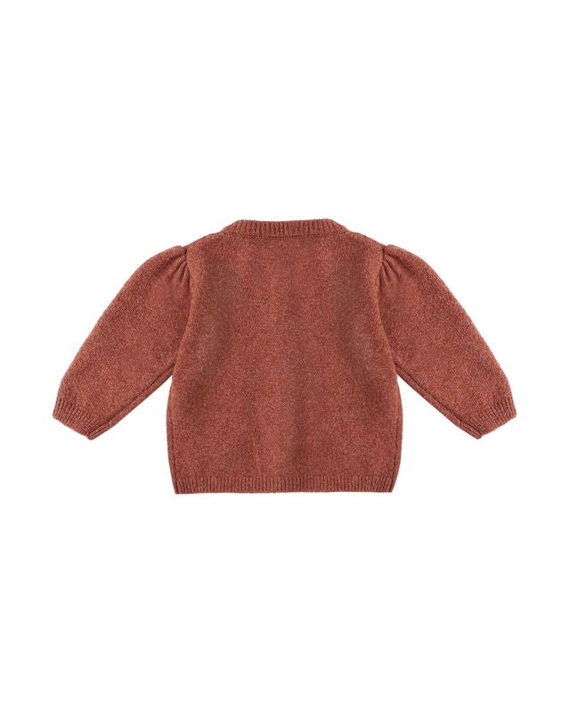 Cranberry Holly Cardigan