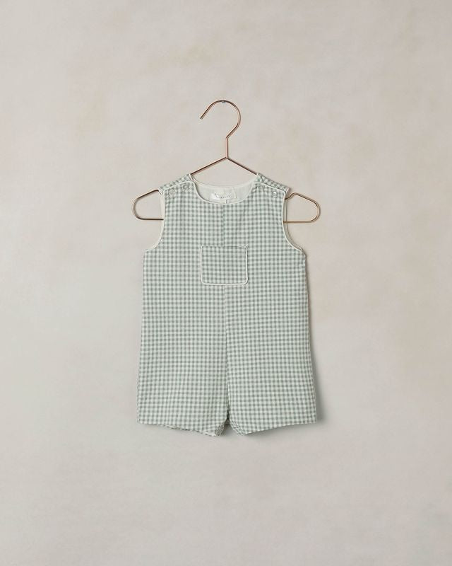 Eucalyptus Check Georgie Romper