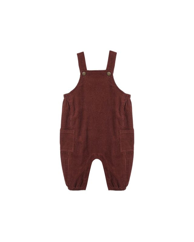 Burgundy Cargo Baby Overall