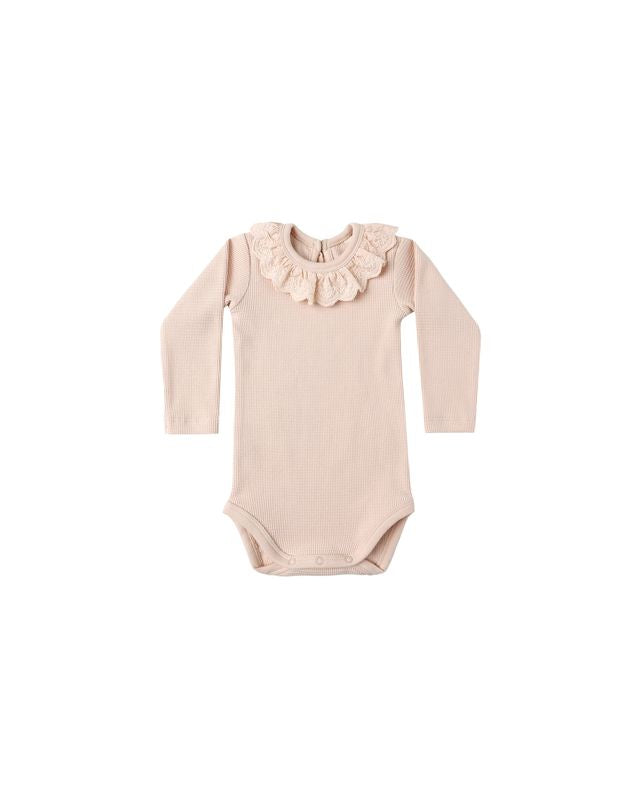 Antique Ruffle Collar Bodysuit