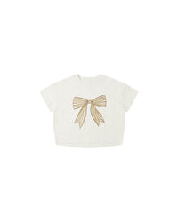 Bow Boxy Tee