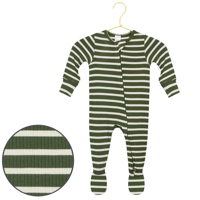 Spruce Stripe Bamboo Sleeper