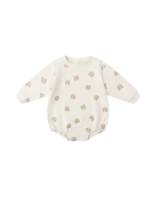 Bear Crewneck Bubble Romper